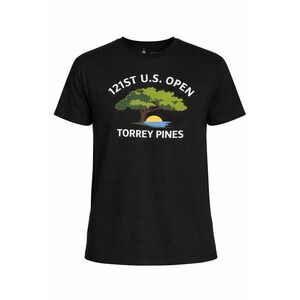 2021 121st U.S. Open Torrey Pines Graphic T-Shirt Black XL
